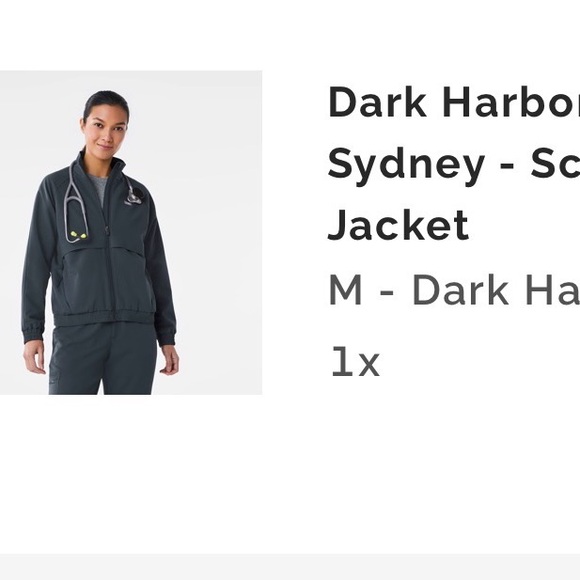 Dark Harbor - Sydney Figs Technical Collection Jacket - Picture 7 of 7